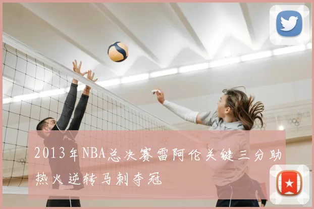 2013年NBA总决赛雷阿伦关键三分助热火逆转马刺夺冠