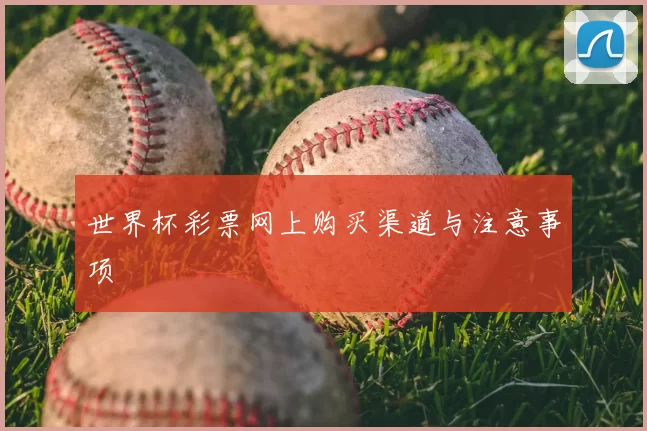 世界杯彩票网上购买渠道与注意事项